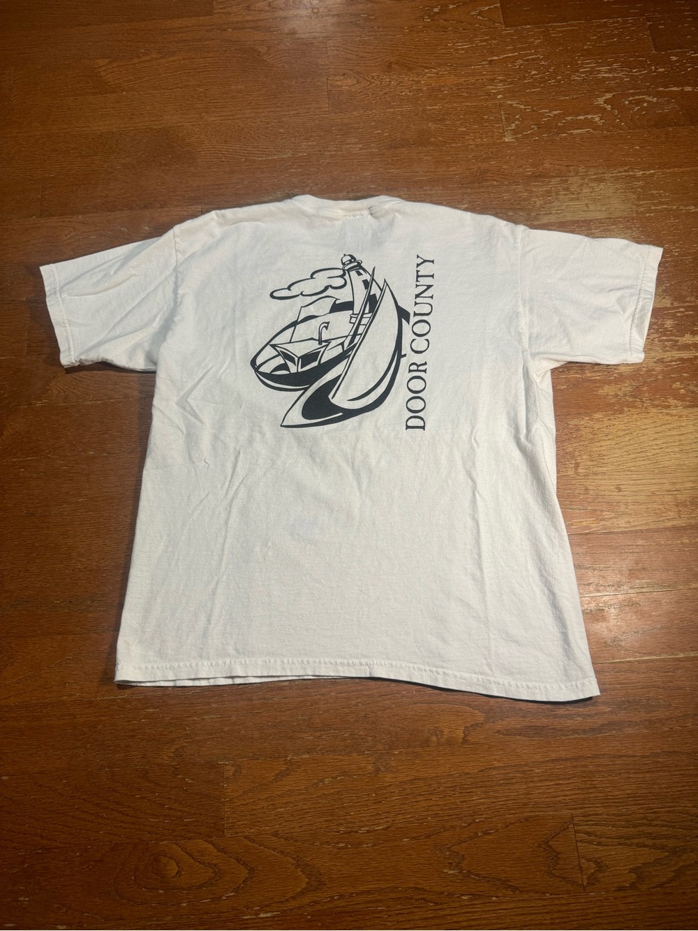 Y2K Bacardi Door County Back Graphic Tee